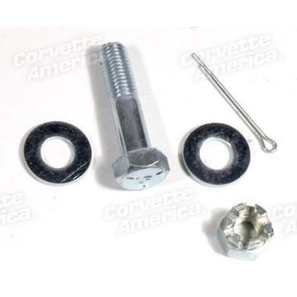 Corvette Park Brake Cable Pivot Bolt & Nut Kit.: 1953-1962