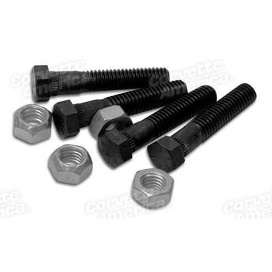 Corvette Upper A-Arm Shaft Bolt & Nut Kit. 8 Piece: 1968-1982
