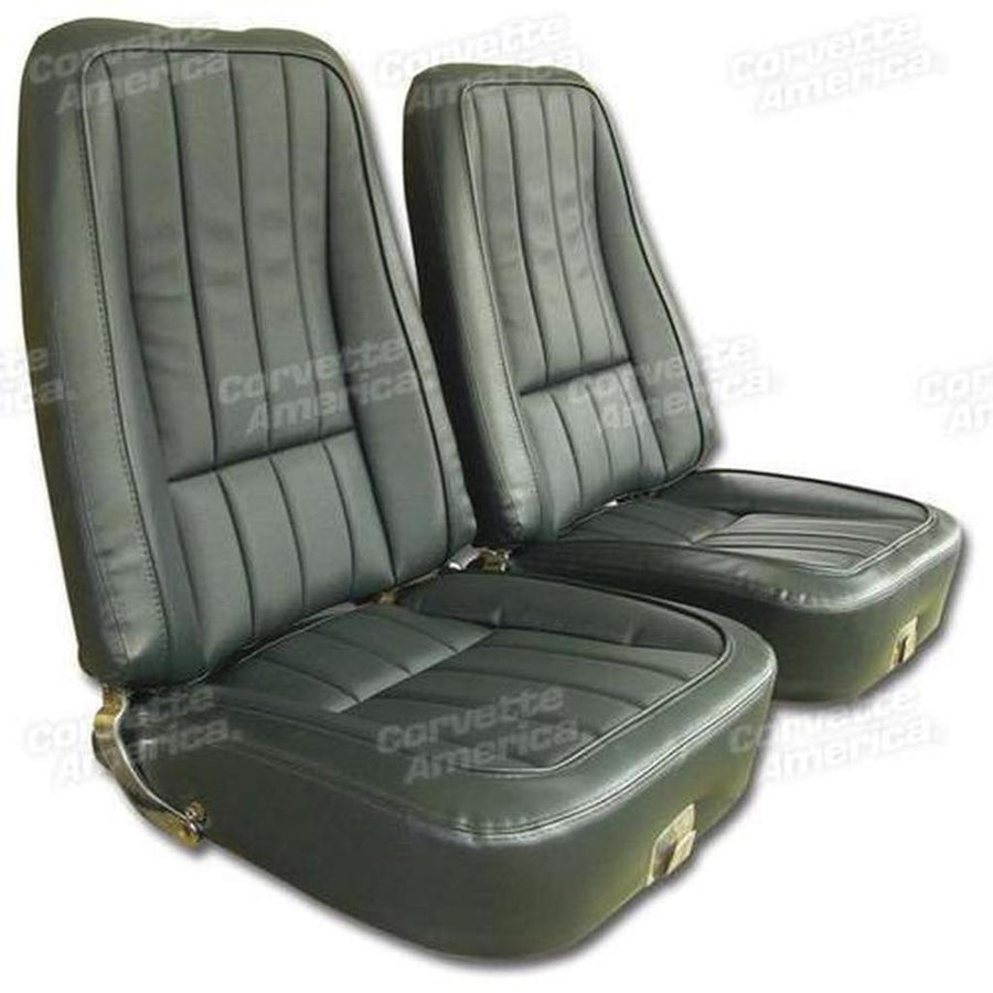 1969 Corvette C3 Vinyl Seat Covers - Green