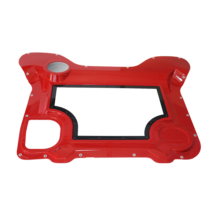 C8 Corvette HTC Engine Bay Cover W/ Clear Window - Color Matched : 2020-2026 C8