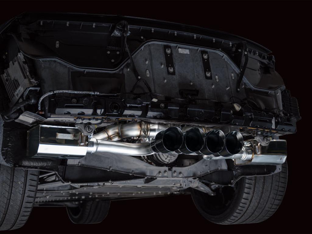 AWE Tuning 2023 C8 Corvette Z06 SwitchPath Cat-Back Exhaust with Diamond Black Tips