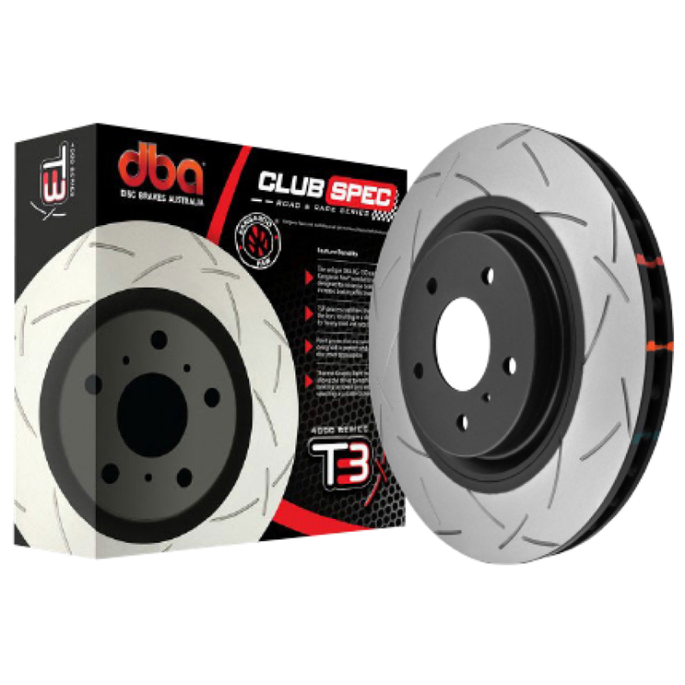 Corvette C8 J55 Z51 DBA Front Slotted 4000 Series Rotor 2020-2024