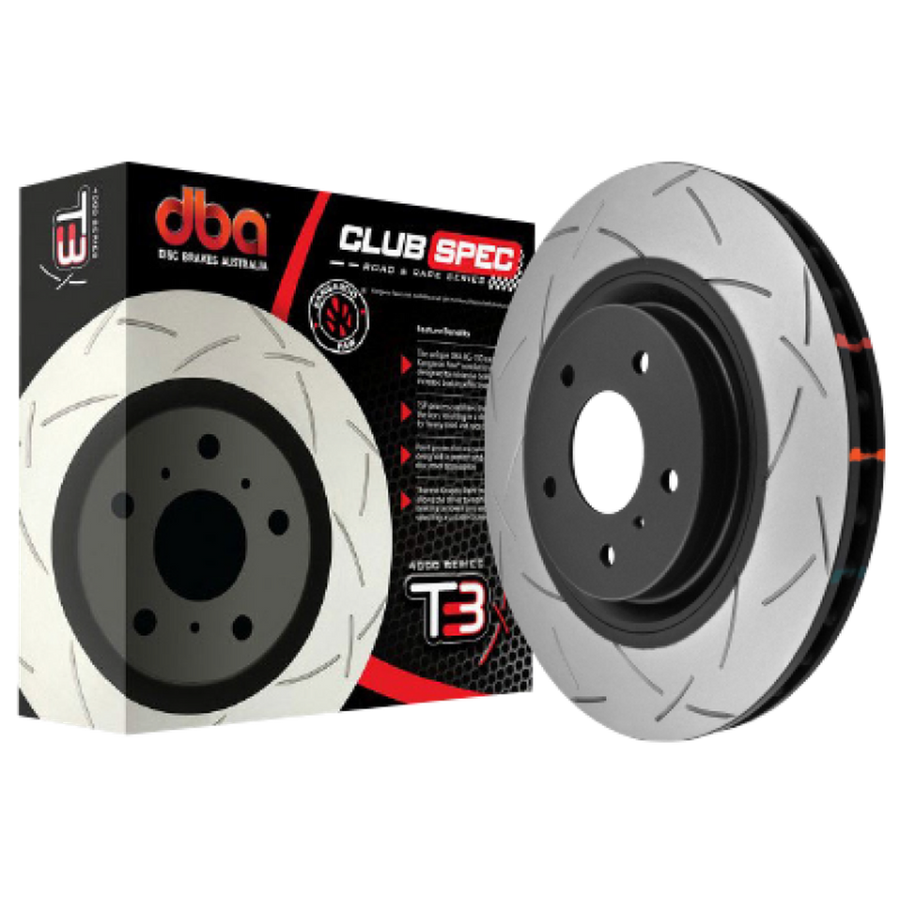 Corvette C8 J55 Z51 DBA Front Slotted 4000 Series Rotor 2020-2024