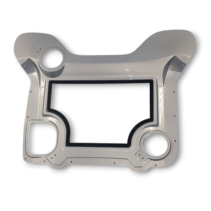 C8 Corvette HTC Engine Bay Cover W/ Clear Window - Color Matched : 2024-2026 C8 E-Ray