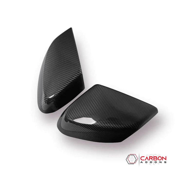 C8 Corvette Exterior Carbon Fiber Mirror Covers