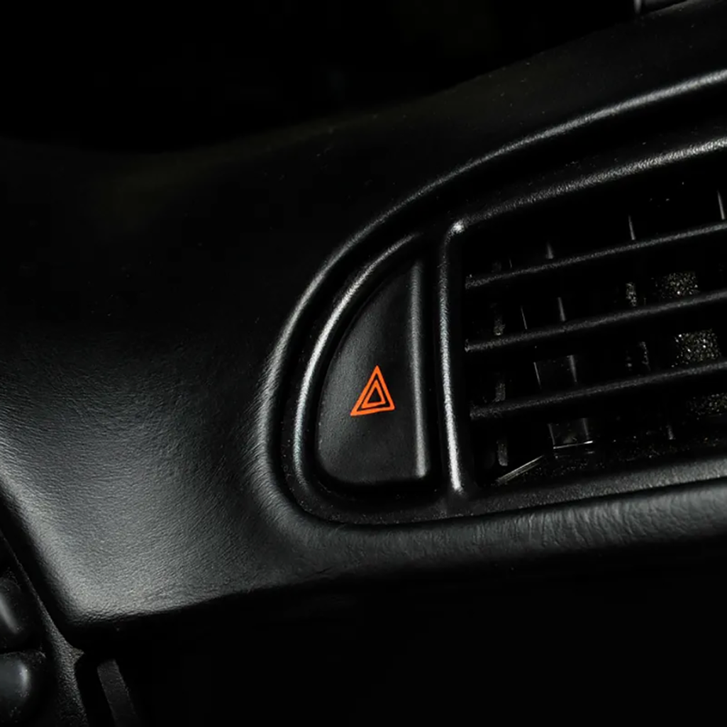Corvette C5 1997-2004 Hazard/Flasher Switch - Black