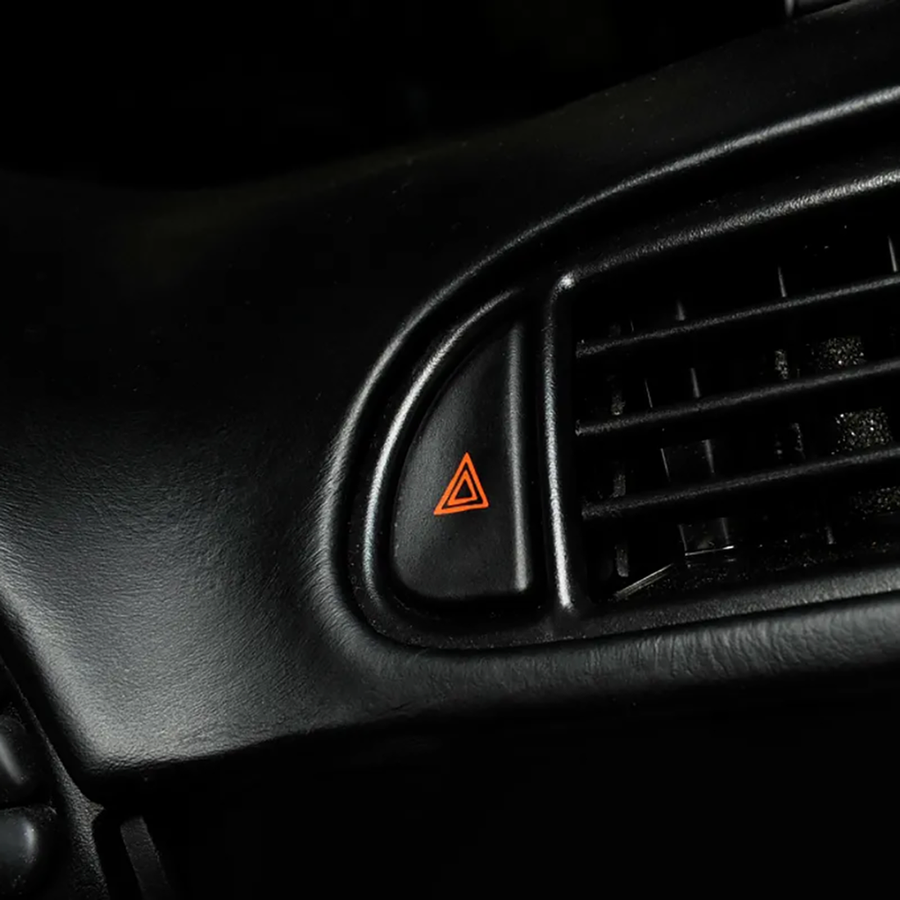 Corvette C5 1997-2004 Hazard/Flasher Switch - Black