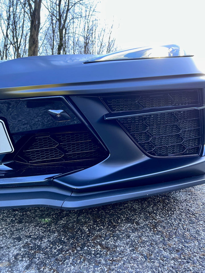 C8 Stingray Corvette 2020 - 2026 HEXAGON ABS Plastic Radiator Grille Screens