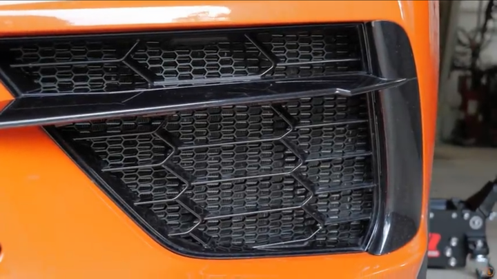 C8 Stingray Corvette 2020 - 2026 HEXAGON ABS Plastic Radiator Grille Screens