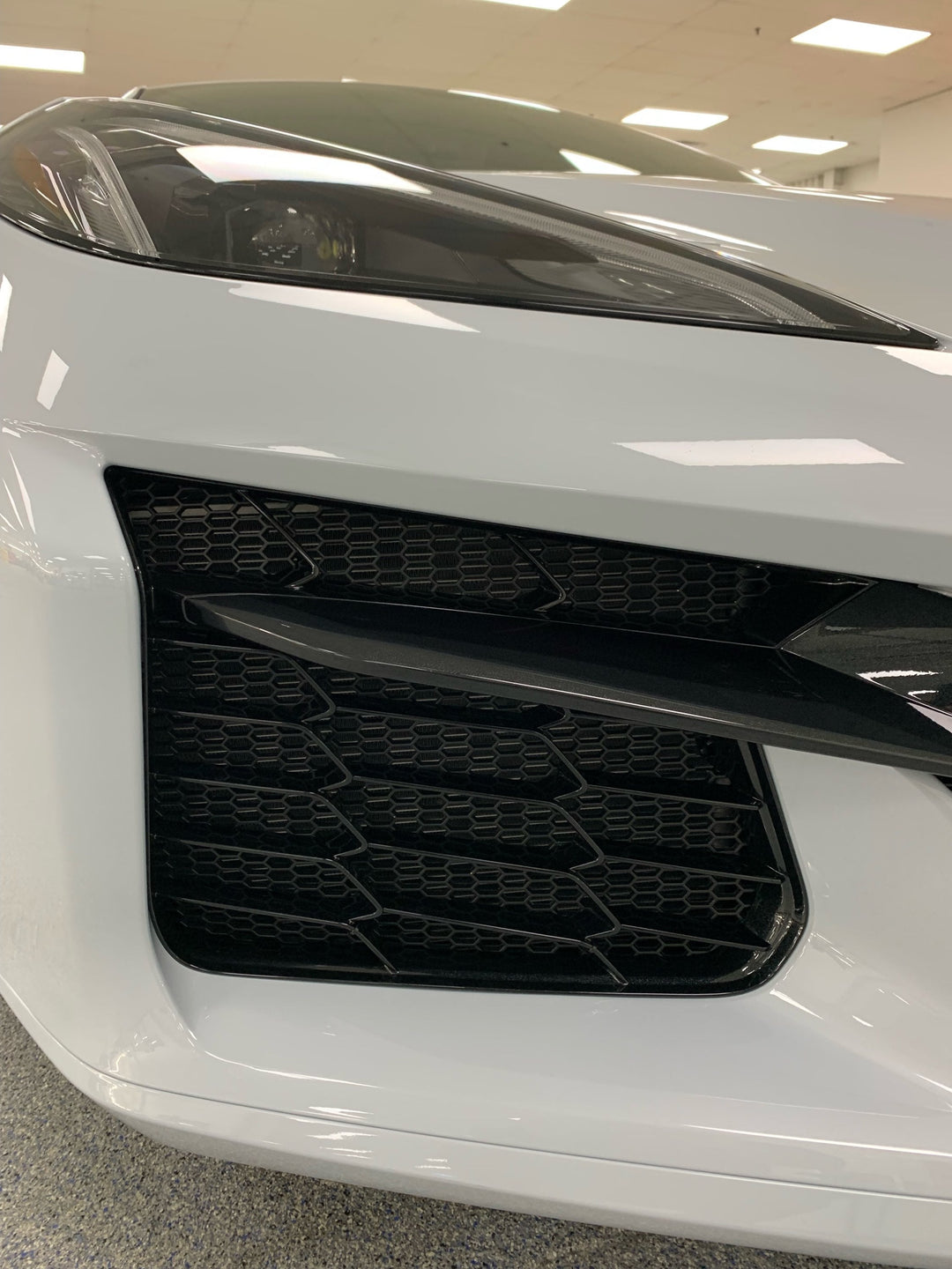 C8 Z06, ZR-1 and E-Ray Corvette 2023-2026 ABS HEXAGON Radiator Grill Screen