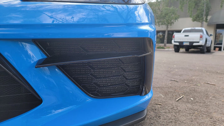 Chevrolet Corvette C8 2020-2026 Aluminum Hexagon Radiator Grille Screens