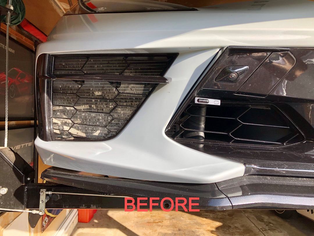 C8 Stingray Corvette 2020 - 2026 HEXAGON ABS Plastic Radiator Grille Screens