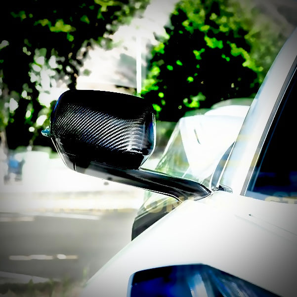 C8 Stingray, E-Ray and Z06 Corvette 2020 - 2026 Carbon Fiber Mirror Caps