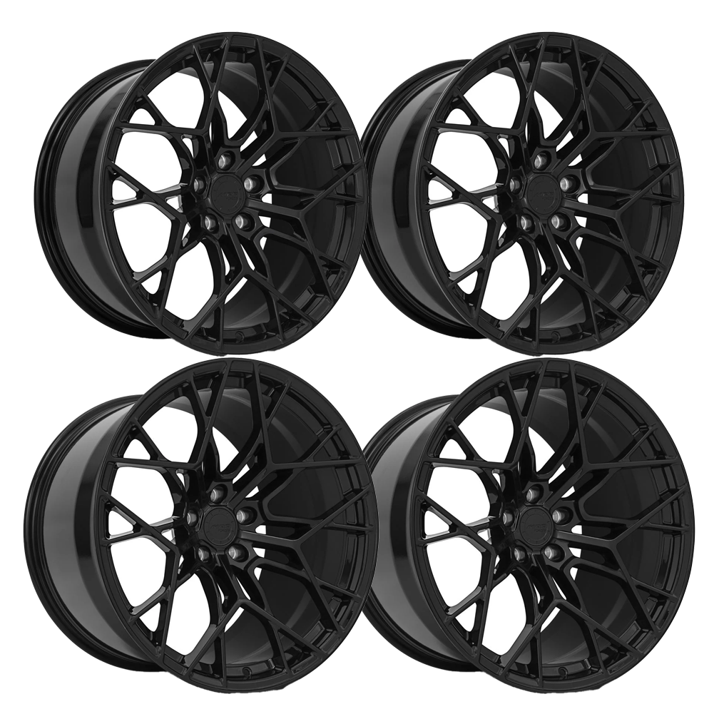 Corvette Wheels MRR F26 C8 ZR1 Style Forged - Gloss Black ...