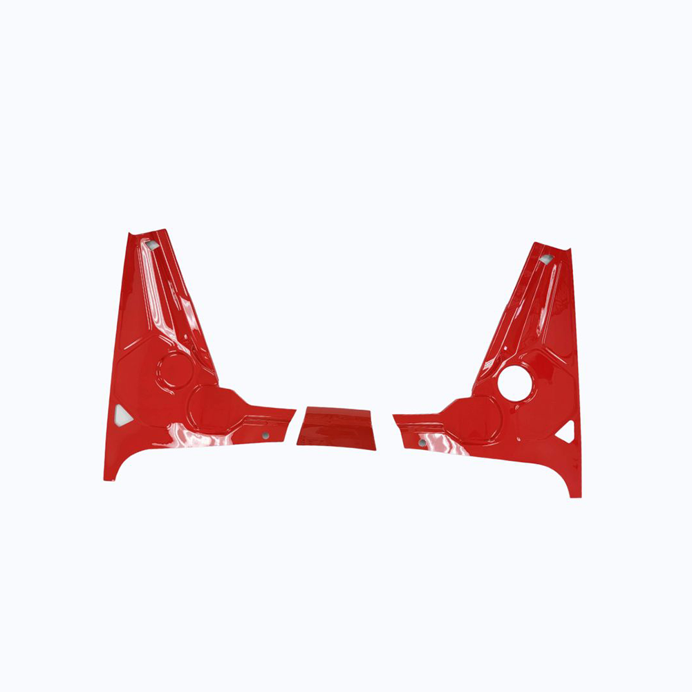 C8 Corvette Engine Fender Trim Panels 3 Pc - Color Matched : 2020-2026 C8