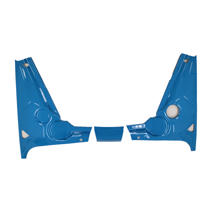 C8 Corvette Engine Fender Trim Panels 3 Pc - Color Matched : 2020-2026 C8