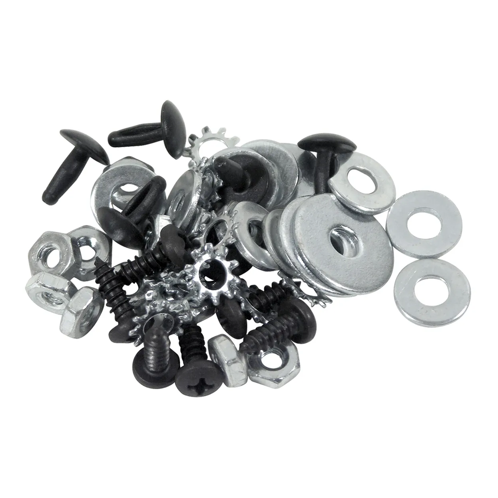 C2 1963-1967 Corvette Weatherstrip Fastener Kit. Convertible Top - 62Pc