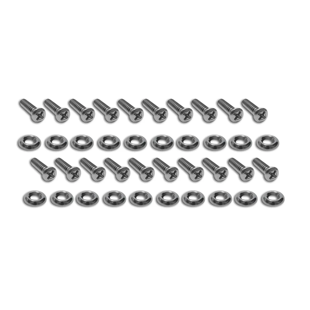 C2 1963-1964 Corvette Door Panel Screw Set - 40-Pc