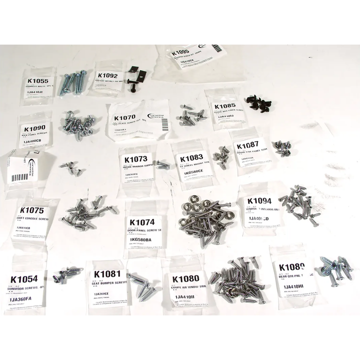 C2 1963 Chevrolet Corvette Interior Screw Kit - Coupe