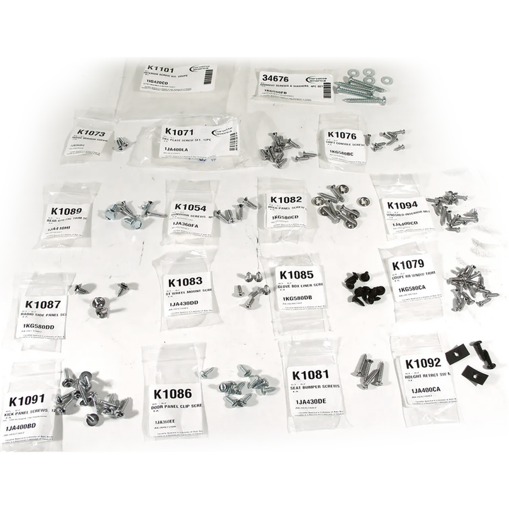 C2 1967 Chevrolet Corvette Interior Screw Kit - Coupe