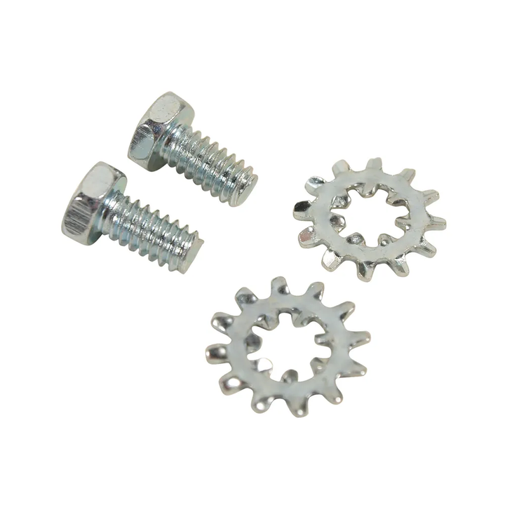 1963-1967 C2 Corvette Headlight Bracket To Motor Screws & Washers - 4Pc