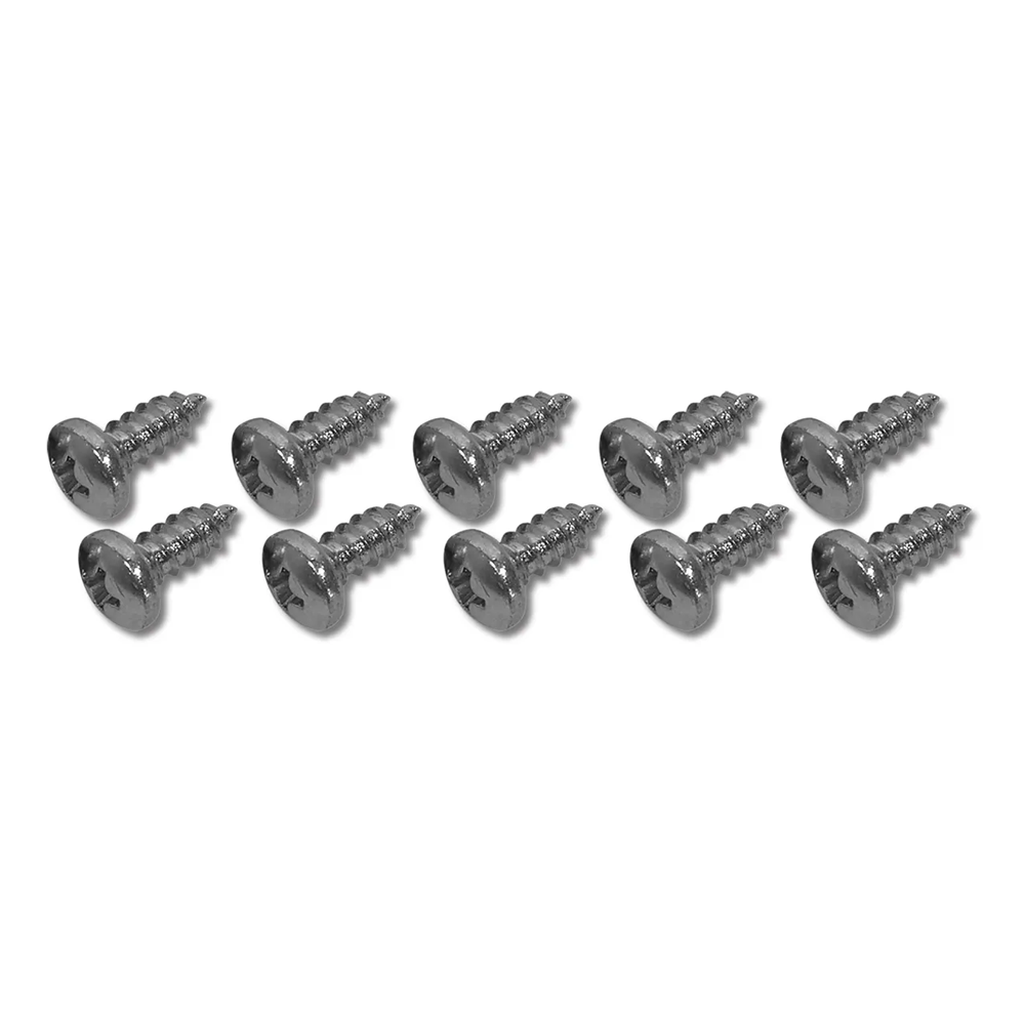 Corvette Window Channel Screws. Coupe Rear Lower: 1963-1967