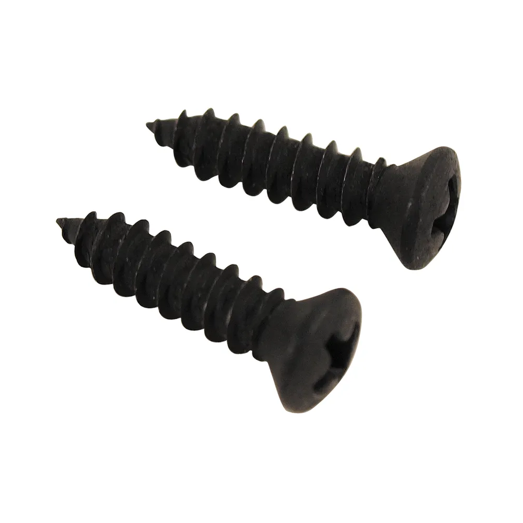 C2 1967 Chevrolet Corvette Hood Release Cable Bracket To Dash Screws - 2Pc