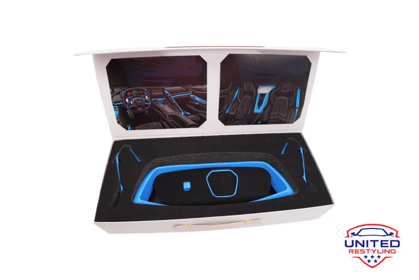 C8 Corvette Interior Upper Dash Kit Color Matched (5-Piece Set) - 2020-2025