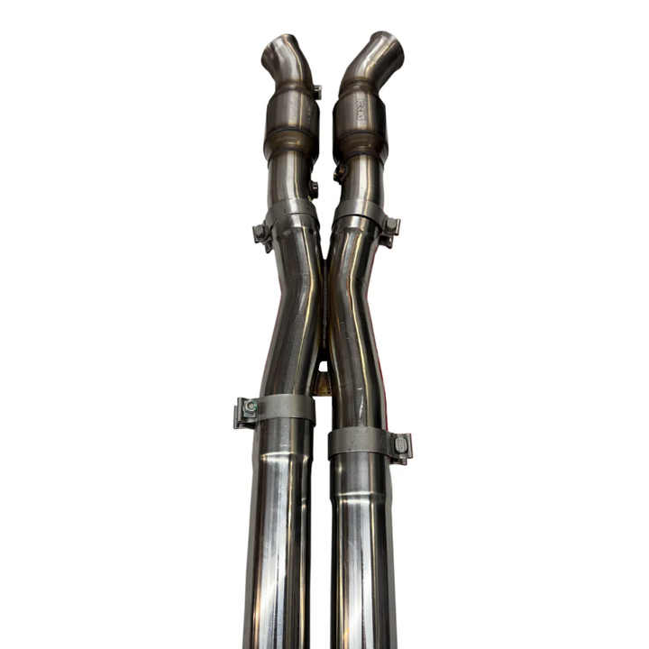 Kooks 97-04 Chevy Corvette 3in. x 2-1/2in. SS Catted X-Pipe