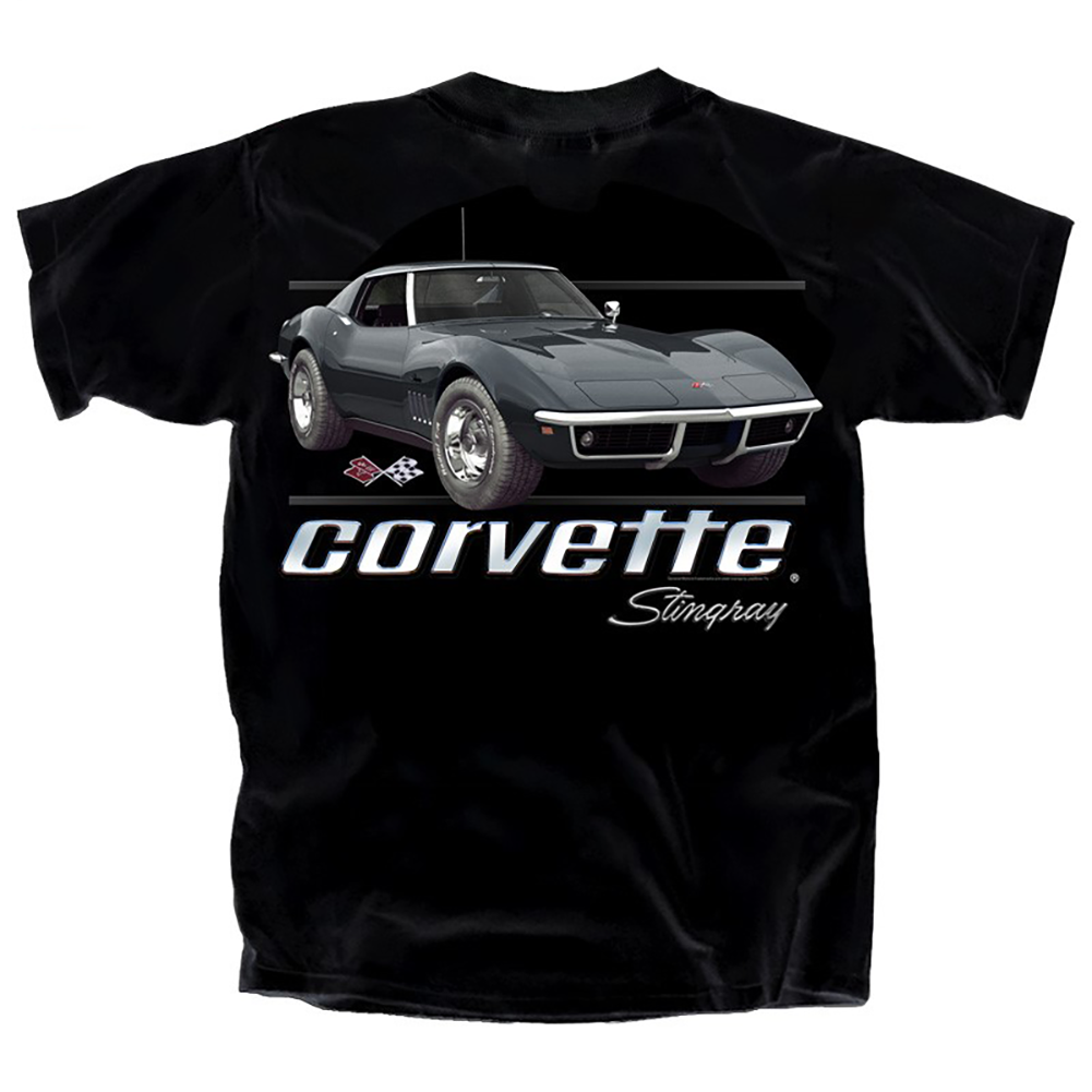 C3 Corvette 1969 Stingray T-shirt : Black