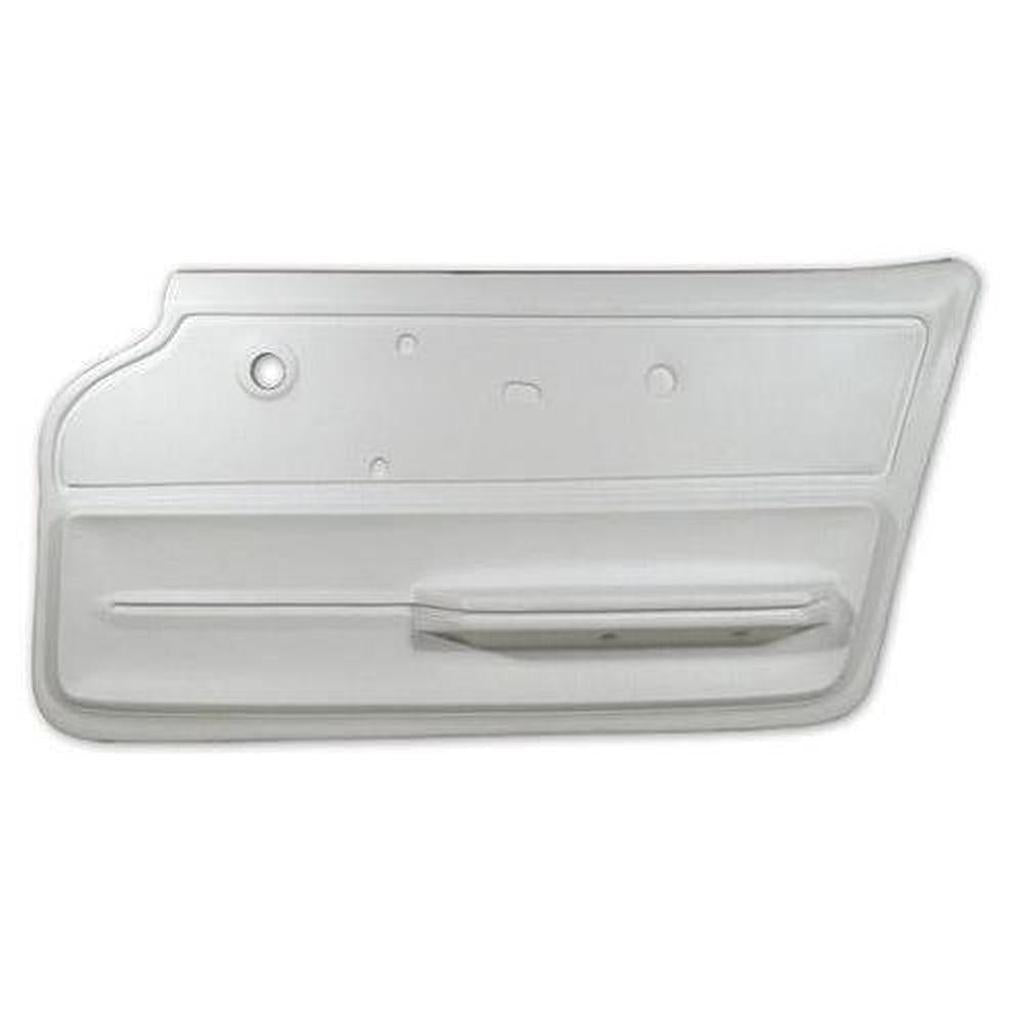 Corvette Door Panel. White Convertible With Felt RH: 1967