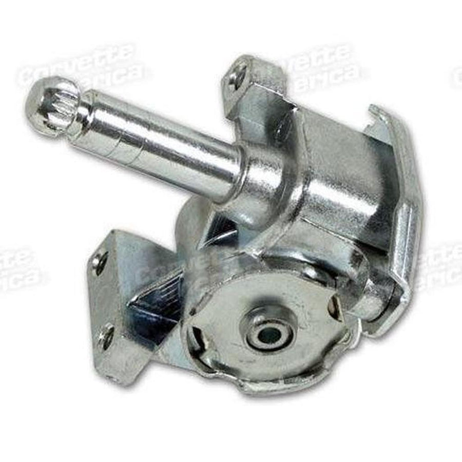 Corvette Vent Regulator. RH Convertible - 2 Rings On Shaft - Trim Parts: 1965-1967