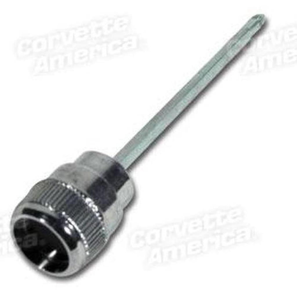 Corvette Headlight Knob & Rod.: 1966