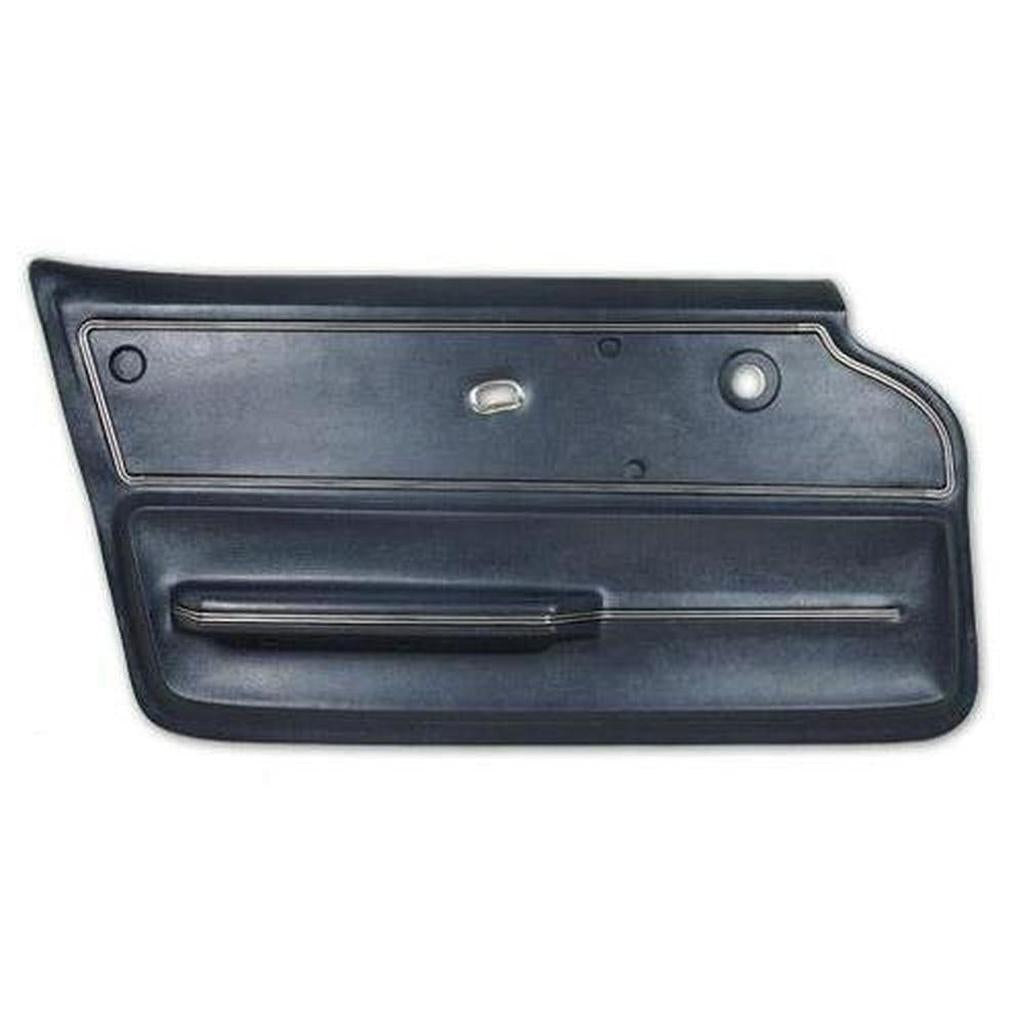 Corvette Door Panel. Dark Blue Convertible With Trim LH: 1966