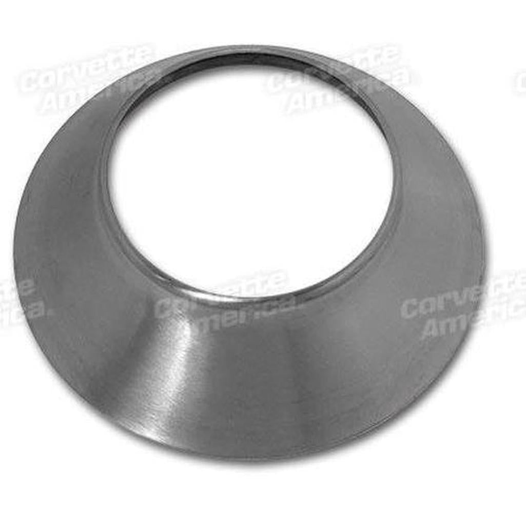 Corvette Knock-Off Cone. Brushed Stainless Steel: 1966
