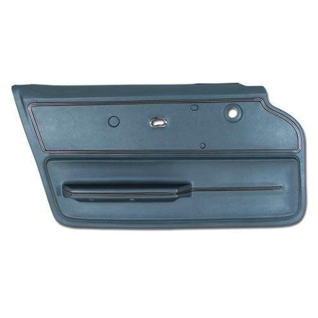 Corvette Door Panel. Teal Coupe With Trim LH: 1967