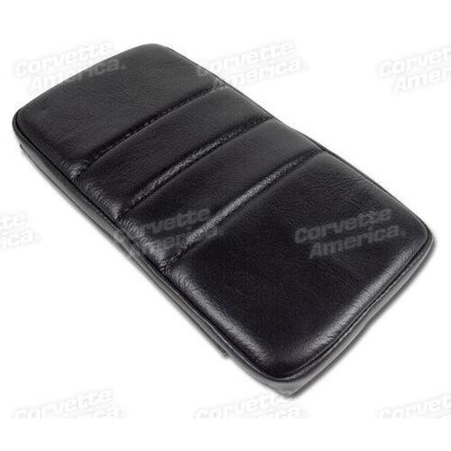 Corvette Console Cushion. Black: 1984-1989