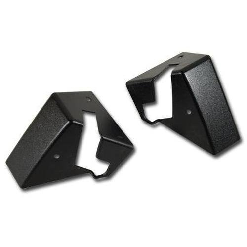 Corvette Top Storage Bracket Covers - Black 85E: 1984-1985