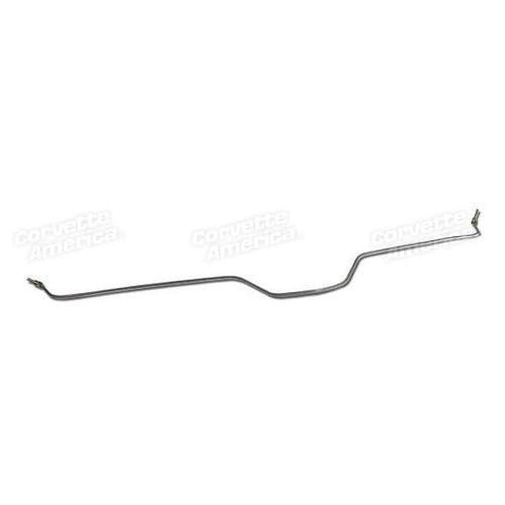 Corvette Brake Line. Rear Crossover - Stainless Steel: 1963-1982