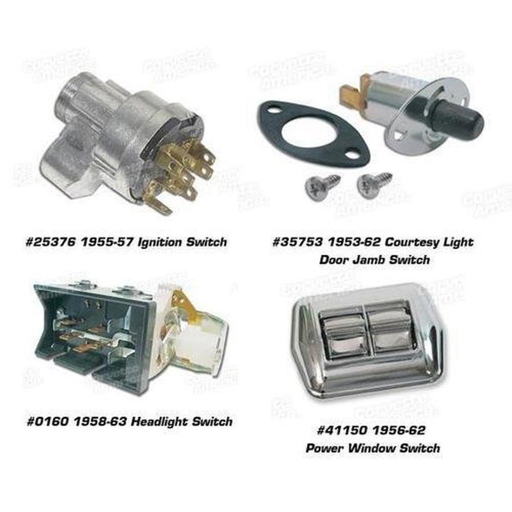 Corvette Dimmer Switch.: 1955-1957
