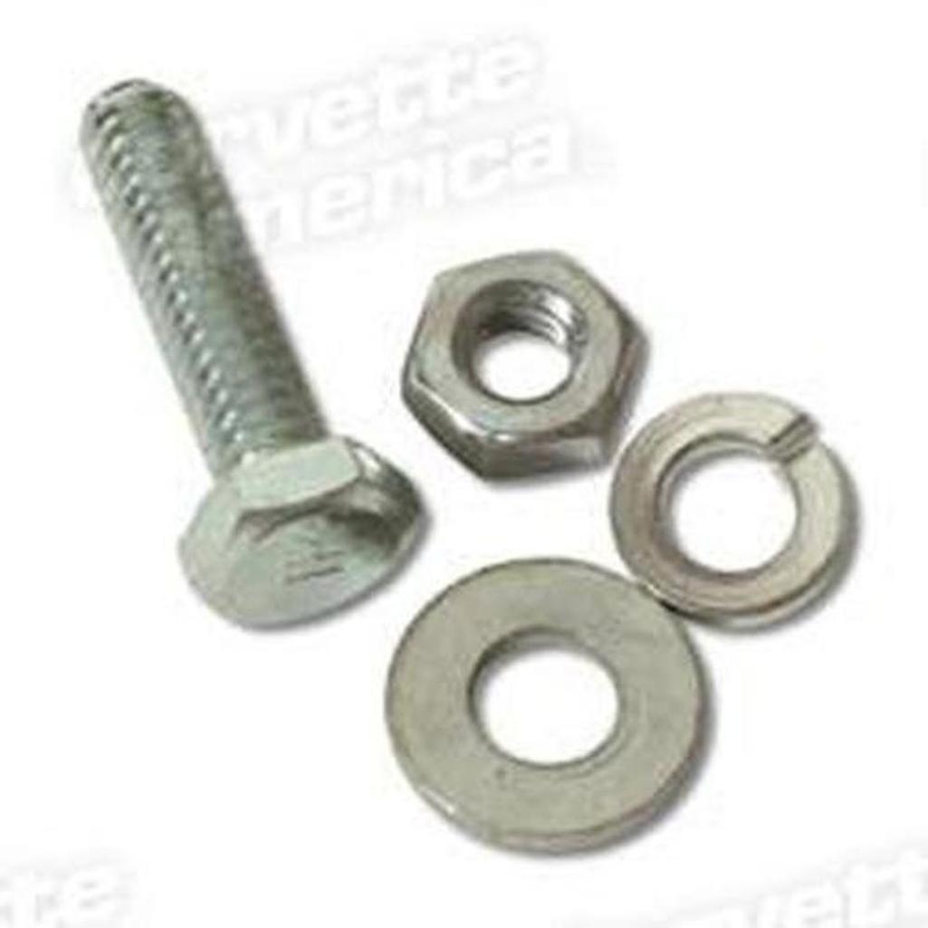 Corvette Accelerator Arm Bolt, Nut & Washer Kit.: 1956-1967