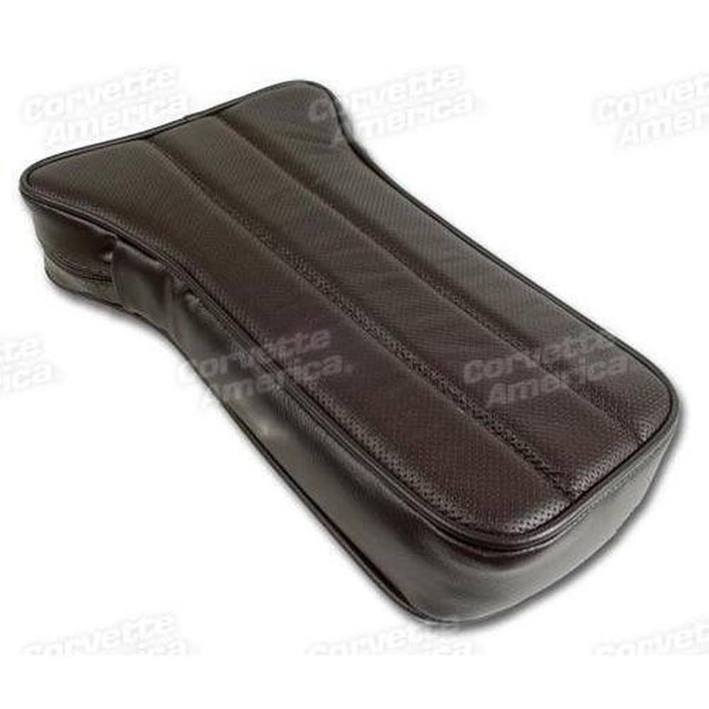 1968 Corvette C3 Center Armrest - Tobacco Leather