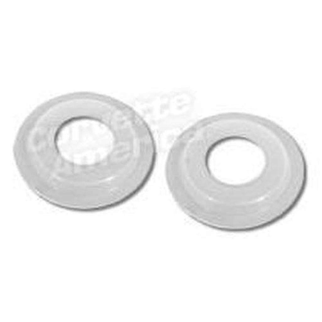 Corvette Door Lock Knob Spacers. Plastic: 1965-1977