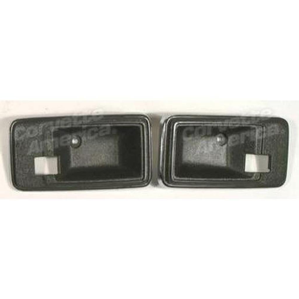 1982 Corvette C3 Door Latch Bezels - Collector