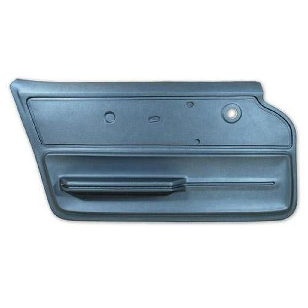Corvette Door Panel. Teal Convertible With Felt LH: 1967