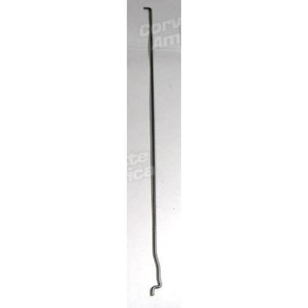 Corvette Door Open Pull Rod. Stainless: 1956-1957