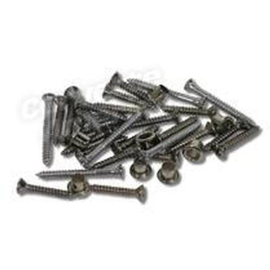 Corvette Door Panel Screws. 36 Piece Set: 1956-1957
