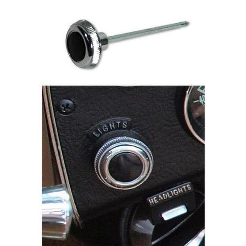 Corvette Headlight Knob & Rod.: 1967