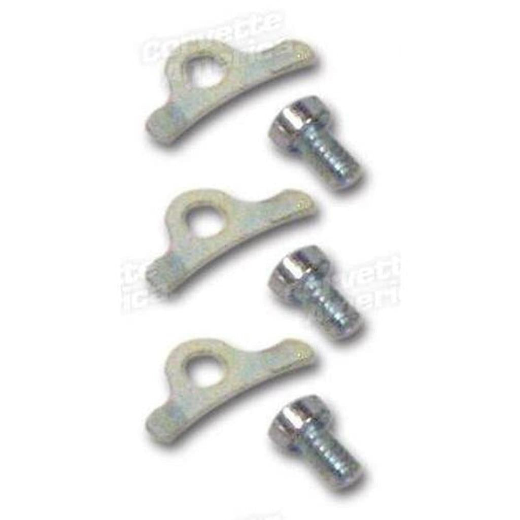 Corvette Choke Thermostat Retainer Set. 350/365: 1964-1965