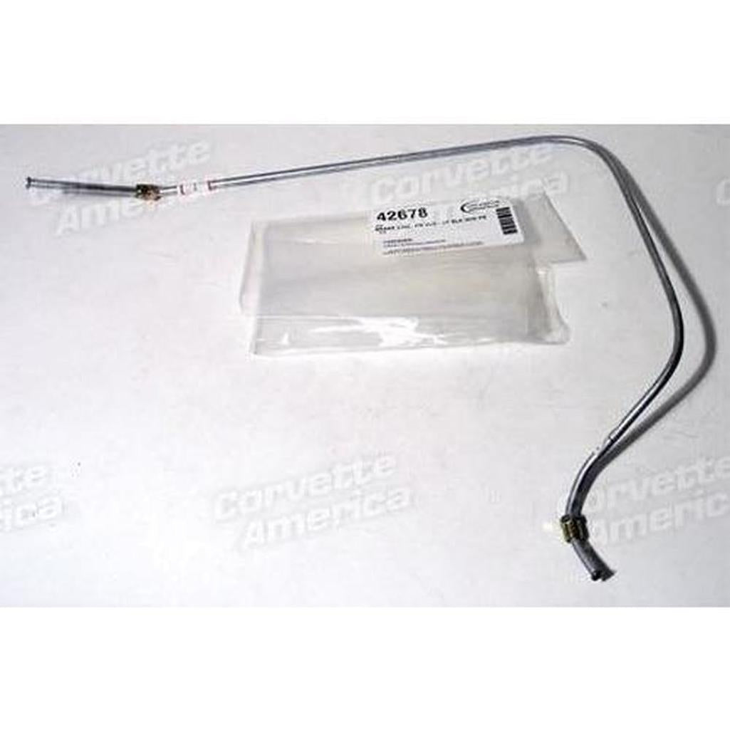 1968 Corvette C3 Brake Line - Proportioning Valve To Left Front Block - W/O PB